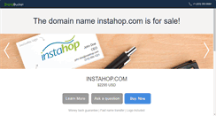 Desktop Screenshot of instahop.com